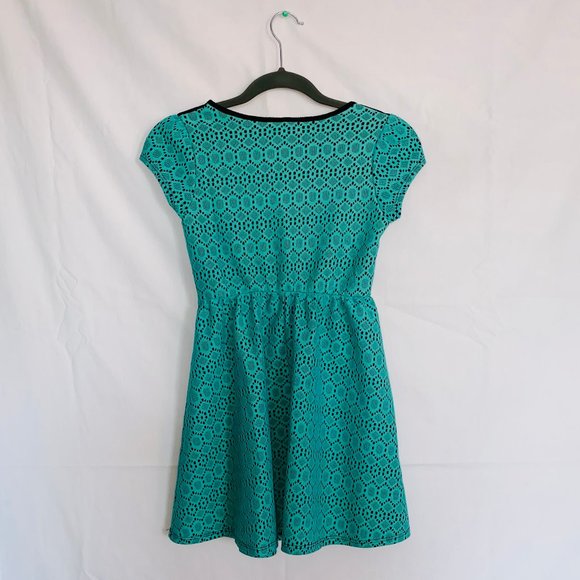Kiddo by Katie dress with mesh blue - Picture 3 of 3